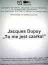 affiche de la confrence de J.Dupuy  Wroclaw