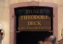 La nouvelle plaque du Muse Thodore Deck - photo IEAC